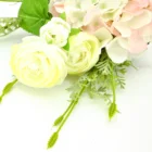 Wedding 14.25" Hydrangea Mixed Lotus Bouquet Wedding Party Decorations