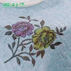 SHUDE Custom design chenille pendant Jacquard Table cloth for Home textile