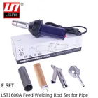 1600W Hot Air Welder Plastic Heat Gun PVC Floor Welding Torch Hot Air Blower With Accessories