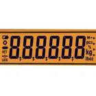 6 digit segment lcd china glass digital display weigh scale display 3.3V transparent lcd screen for electronic scale
