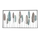 Wall Decor Wall Decor 3d Indoor Hotel Innovative 3d Metal Wall Garden Art Wrought Iron Home Leaf Wall Decor
