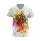Wholesale custom logo printing t shirt full sublimation t-shirt printing 100%polyester