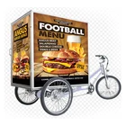 Shop signboard design advertising led billboard for bicycle