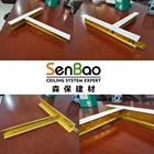 Ceiling t bar t runner main tee and cross tee