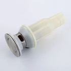 Factory Sale Price ABS Plastic Flap Basin Drain With Overflow