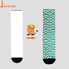 Breathable Socks Print Factory Direct Winter 3D Fashion Socks Sublimation 360 3d Print Socks Custom