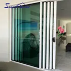 Large Oversized External Exterior Double Wide Aluminium Sliding Barn Patio Glass Doors for Sale