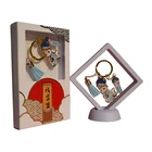 2019 Hot selling handmade high quality Key chain Zhuge Liang