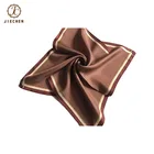 Factory Direct 1005 Suzhou Silk No MOQ Private custom Women's Square 100% Silk Scarfs Scarves 50*50