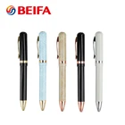 KD902806 Stationery Gift High Quality Custom Logo Twistable Signature Metal Ballpoint Pen With Parker Refill