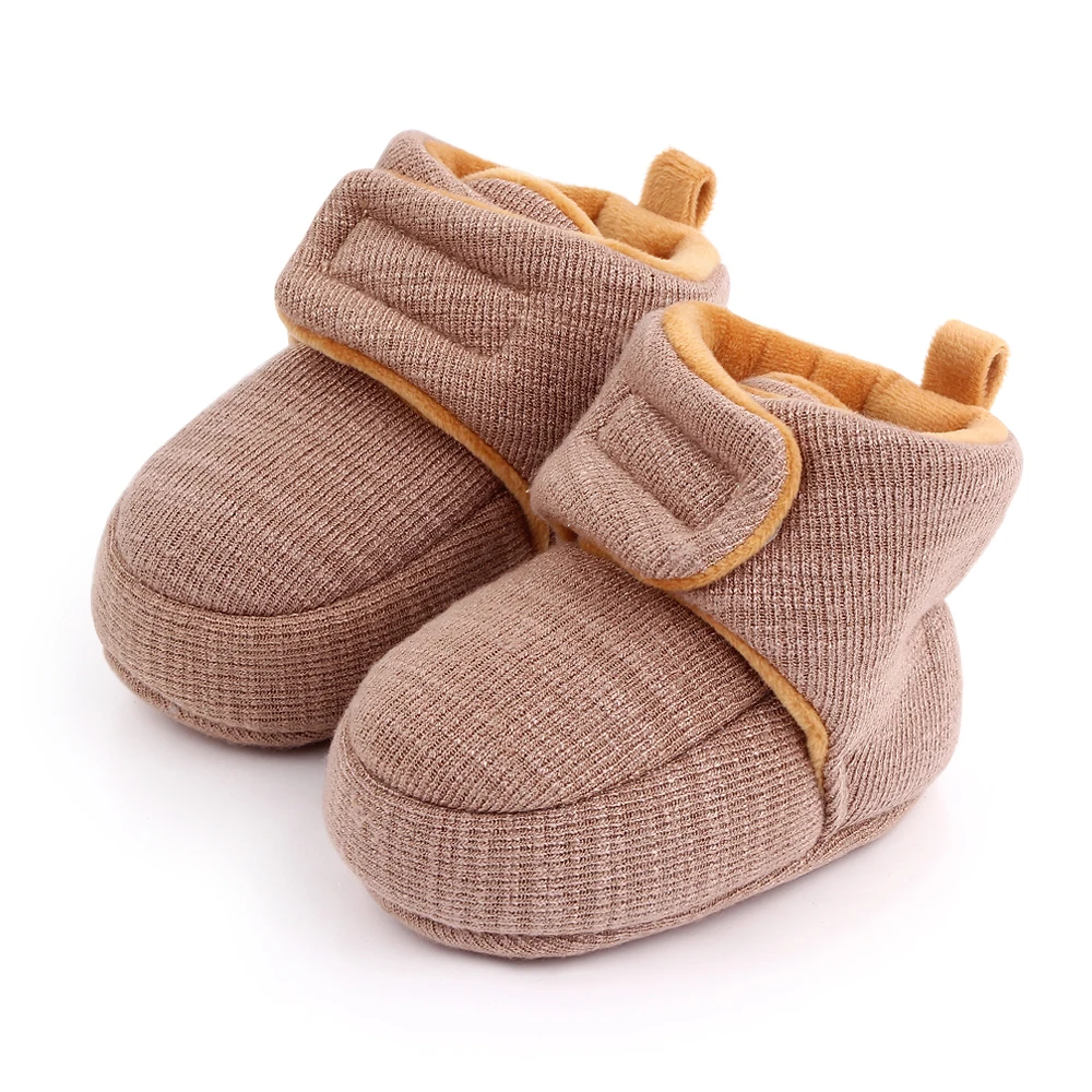Winter cotton boots baby shoes soft bottom toddler shoes warm boots factory