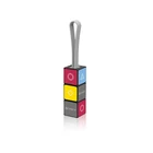 Rubik's Cube Design Multi Micro USB Type C Quick Charger Data Sync Charging 3 in 1 Mini Keychain USB Cable for iPhone iPod