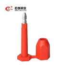 JCBS106 tamper flexible waterproof material metal bolt container bolt seal in lock