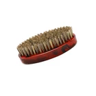 Customized camouflage smoothing heated beard brush (soft bristles) comb set for men care