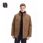 Custom Fashion Men Slim Hoodie Hooded Coat Jacket
