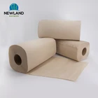 Unbleached Bamboo Kitchen Paper Towel Roll