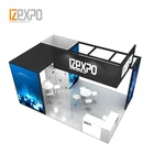 IZEXPO 30MINS QUICK BUILD 4x6m Island Trade Show Booth Exhibit Display Fair Stand