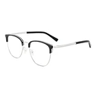 China wholesale buffalo horn acetate optical eyeglasses frame