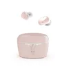 Electronic Top Sales Bestseller Befit Cosmetics Portable Miniature TWS Earbuds Headset Mirror Cover Pink Earphones With Ear-Hook