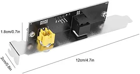 Soporte De Cable Outplate Spdif Componentes Eléctricos Ópticos Para