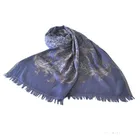 BLUE PHOENIX indian shawl for women polyester jacquard dupatta Keffiyeh Arab hijab