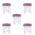 Custom Letter Thriller Blood Ghost House White Drapery Kitchen Knife Decorative Polyester Cotton Door Curtain