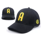 Cotton custom black baseball cap hat manufacturers