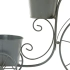Flower Pot Garden Plant Planter Home Decor Metal Iron Bike Flower Pot
