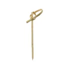 Wholesale Eco Friendly Disposable Degradable 6CM Fruit BBQ Bamboo Skewer Stick