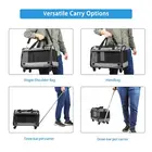 Airline Approved Best Large On Wheels Stroller Trolley Rolling Pet Dog Cat Carrier With Wheels