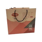 Hot sale recycled eco-friendly beautiful color craft paperbag kraft gift/cake/shopping/food/coffee/wine paper bag