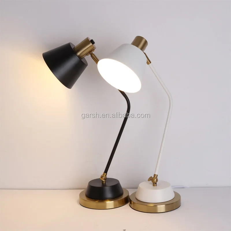 black and gold table lamp