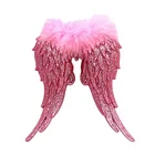 Decoration. Plastic Angel Wings For Christmas Tree Decoration.