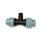 Agriculture irrigation HDPE plumbing PP compression fitting reduce coupling drip pipe fitting