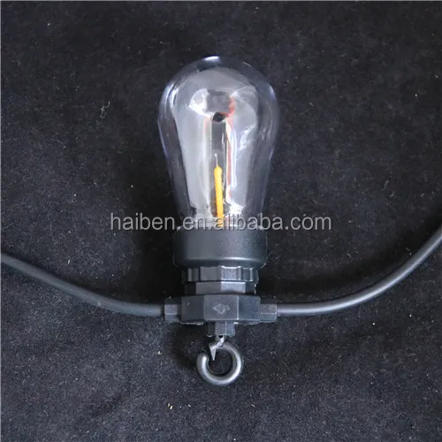 Haiben 10L LED tungsten bulb light G50 Christmas light CE/ROHS indoor&outdoor waterproof decorative light