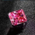 high quality pink moissanite factory make pink lab created moissanite