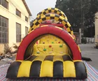 Inflatable Bouncer Obstacle Racing Games Course Large Air Jumping Obstacle For Kids and Adults