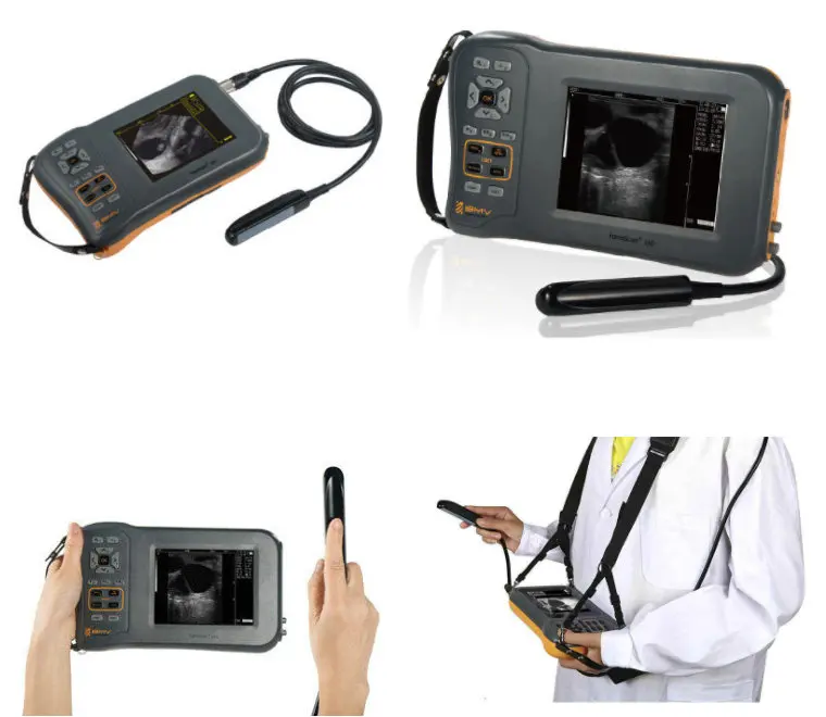 5 8 Inch Farm Portable Ultrasound Machine For Sheep Pig Cow Equine