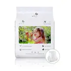 ECO BOOM Compostable Bamboo Natural Soft Ultra Thin Organic Disposable 74 Count Baby Diapers