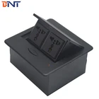 audio&video gas pop up panels desktop socket with hdmi/vga/3.5mm jack/rj45/networking/power