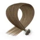 Free Sample Vlasy Hair Closure U Part Platinum Blond U Tip Human Hair Flat U Tip Hair