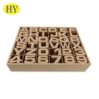 Unfinished Wood Wood Unfinished Wood Wholesale Cheap Unfinished CNC Milling Art Minds MDF Wood Letters