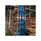 Plywood decking pallet rack for warehouse storage