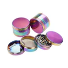 Smoking Portable 4 Layer Aluminum Smoking Wholesale Herb Grinder