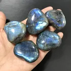 Labradorite Hot Sale High Quality Natural Labradorite Heart-shaped Quartz Healing Heart Crystal Heart For Gift