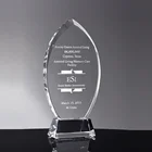 2019 Manufacturing wholesale cheap shield crystal awards and trophies