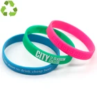 Wholesale Custom Environmental Silicone Wristband Bracelets