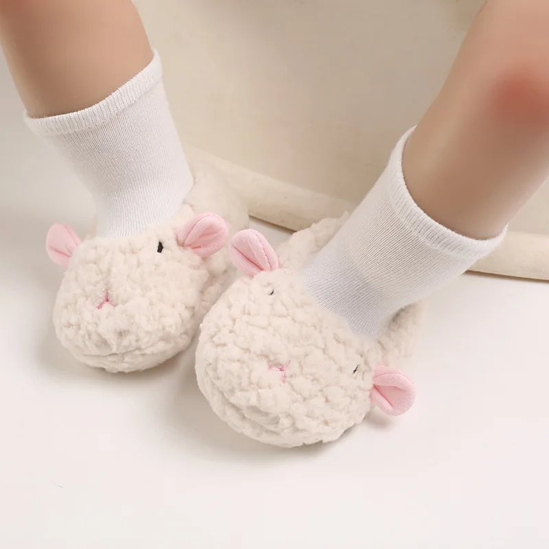 Winter New arrival 3d cute animals print warm boots baby walking boots for boys and girls 2020 details