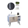 2019 the newest model Home furniture modern design bathroom / kitchen vanity cabinet set