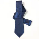Blue floral men's tie, custom business casual formal fine twill tie, wholesale tie